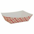 Southern Champion Tray SCT, Paper Food Baskets, Red/white Checkerboard, 1/2 Lb Capacity, 1000PK 0409